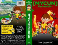 Front and back VHS cover art