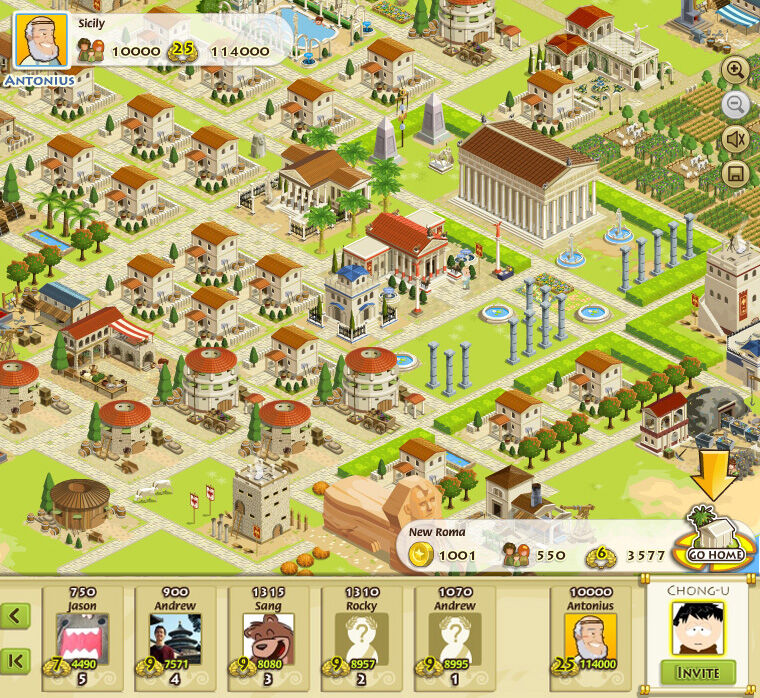 My empire app