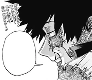 Cảm xúc khó tả và bí ẩn của Dabi. Cảm xúc khó tả và bí ẩn của Dabi.