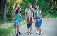 Girl scout walk