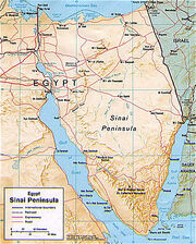 280px-Sinai-peninsula-map