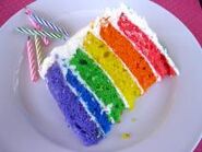 rainbow cake