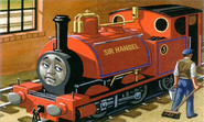 Sir Handel in his red livery