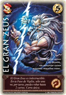 El gran Zeus, carta Real de la edición Helénica.