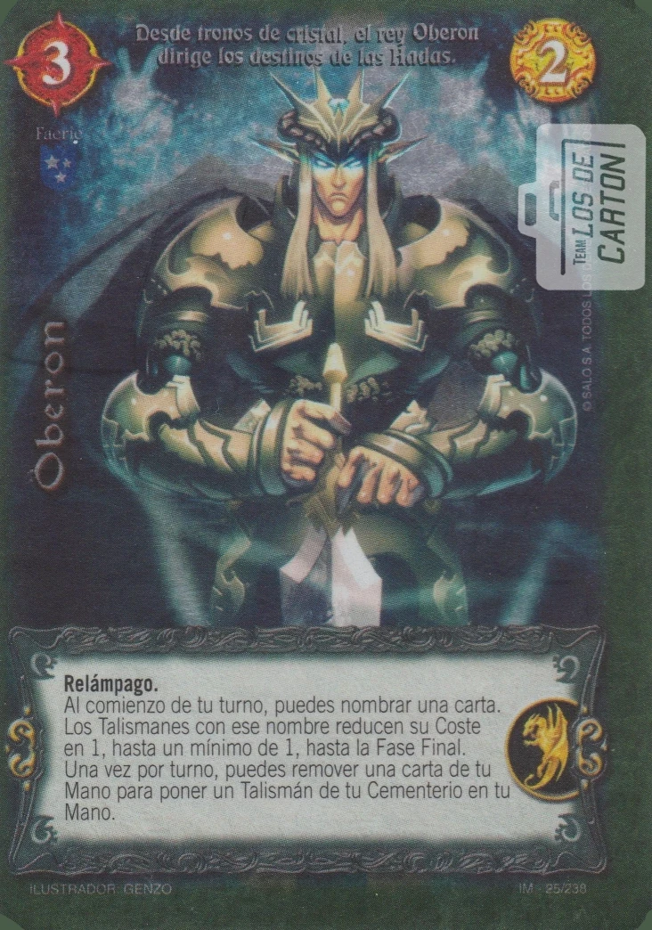 Oberon (IM) Wiki Mitos y Leyendas Fandom