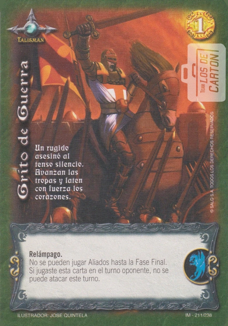 Grito de Guerra (IM) Wiki Mitos y Leyendas Fandom