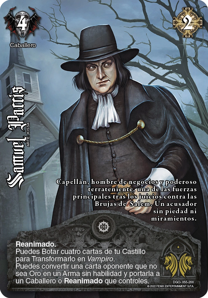 Samuel Parris | Wiki Mitos y Leyendas | Fandom