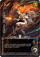 Dama Dragón, carta Milenaria de Templarios.