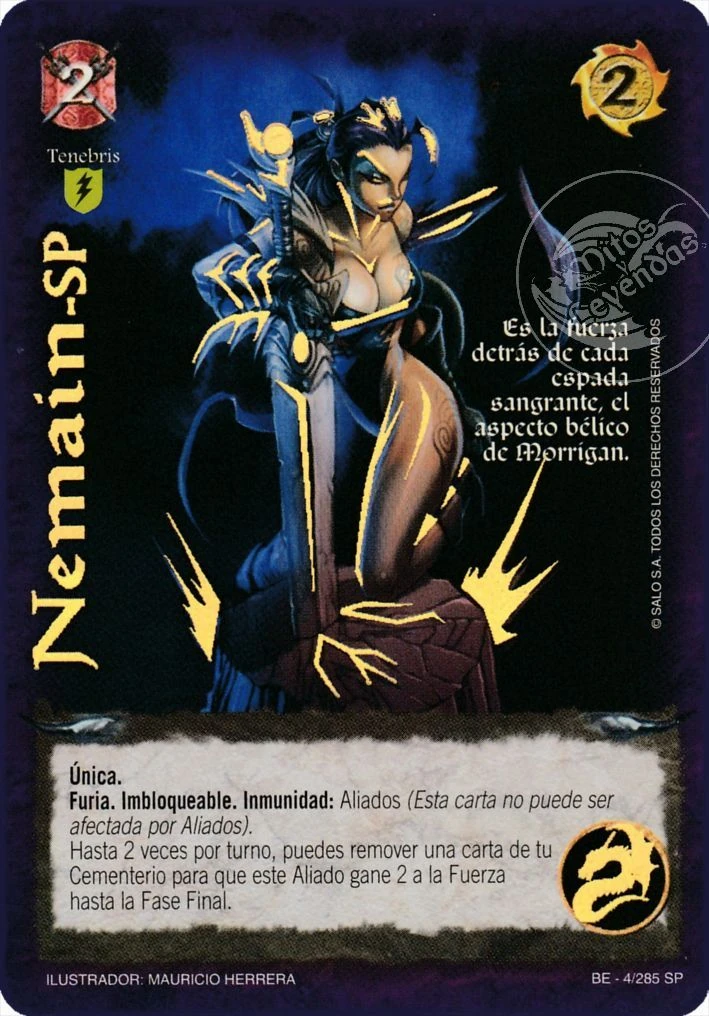 Nemain SP Wiki Mitos y Leyendas Fandom