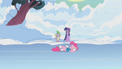 Pinkie Pie skating S1E11