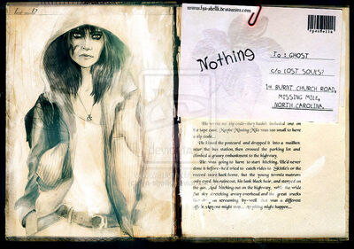 LS Nothing post card by fya shellk