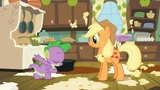 Spike se présente à Applejack (S03E09)