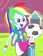 Rainbow Dash en Equestria Girl