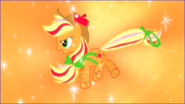 Applejack rainbow power