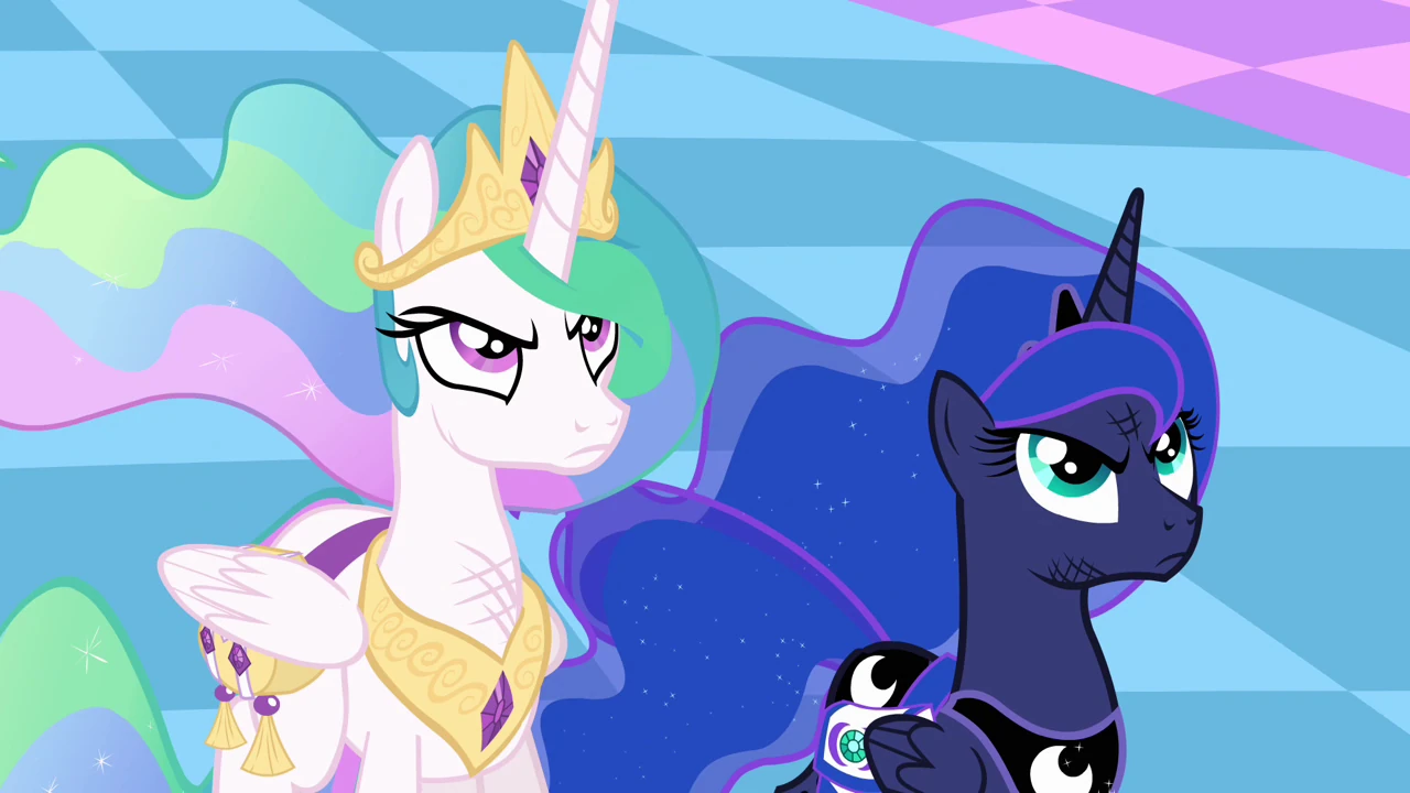 mon petit poney cauchemar lune et princesse luna