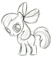 Apple Bloom croquis