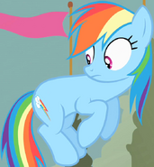 Rainbow Dash Earth pony ID S2E01