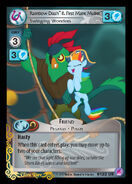 Rainbow Dash & First Mate Mullet, Swinging Wonders