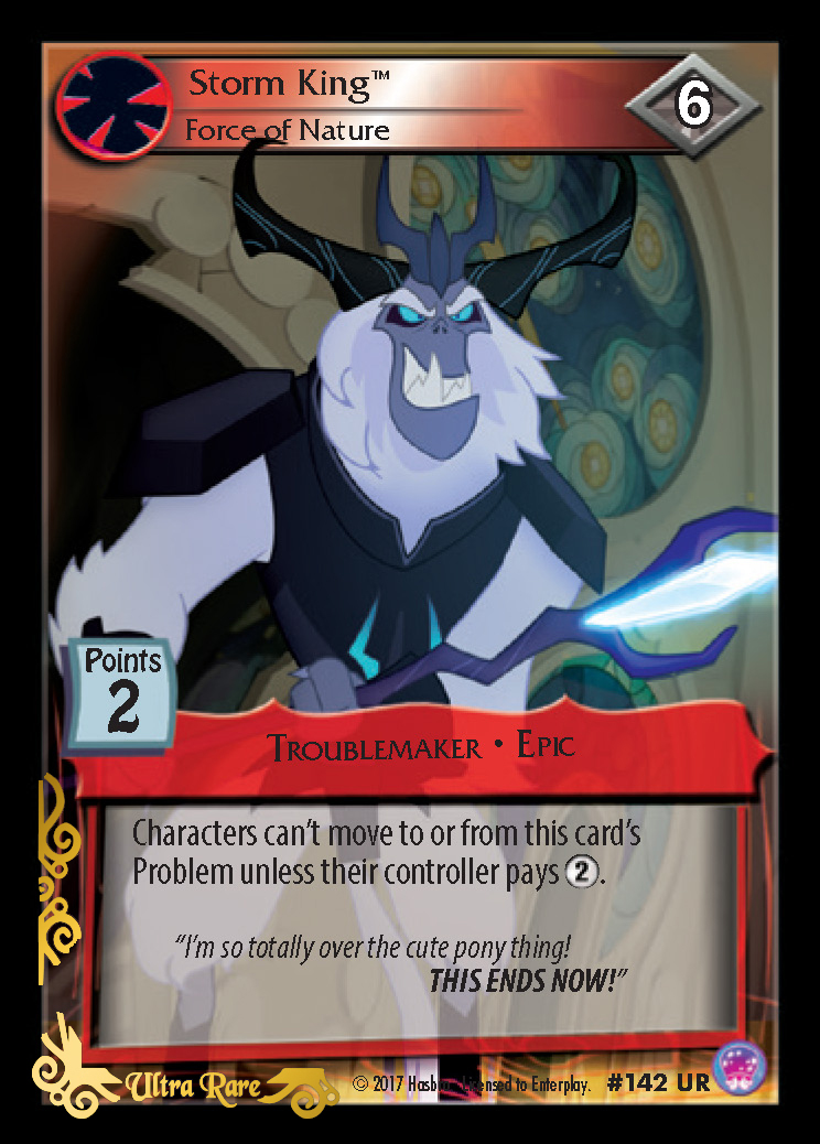 Storm King, Force of | Pony Collectible Card Game | Fandom