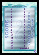 Score slider card