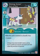 Shining Armor, Back on Duty