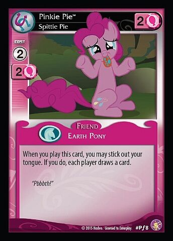 Pinkie Pie, Spittie Pie | My Little Pony Collectible Card Game 