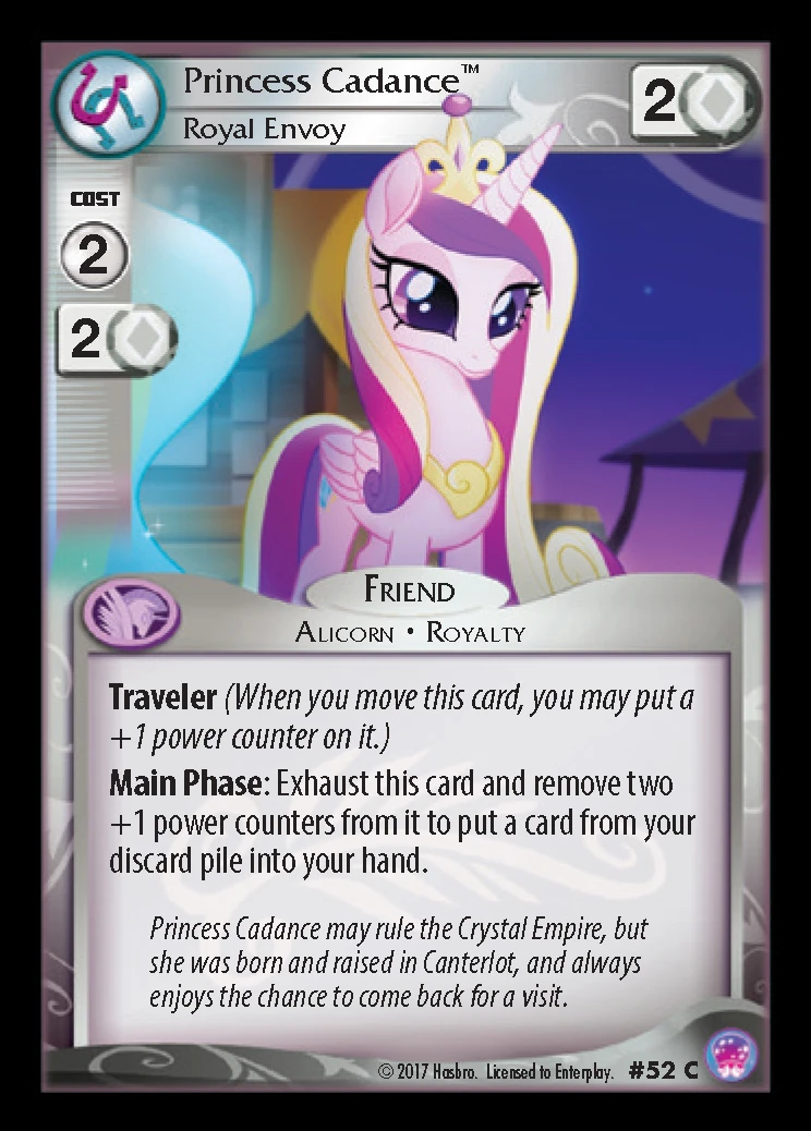 Princess Cadance, Royal Envoy | My Little Pony Collectible Card Game ...