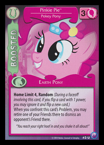 Pinkie Pie, Pokey Pony | My Little Pony Collectible Card Game Wiki 