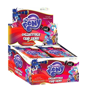 My Little Pony Collectable Card Game Canterlot Nights Booster pack x 5 Pks-fun! 
