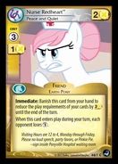 Nurse Redheart, Peace and Quiet