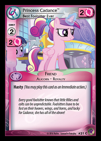 MY LITTLE PONY CCG MLP MARKS IN TIME  Big Mac Little Big Brother 136 UR 