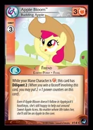 Apple Bloom, Budding Apple