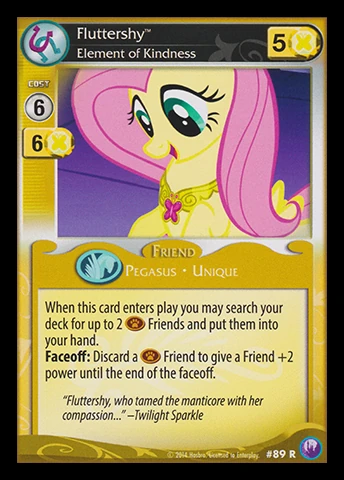 Fluttershy, Element of Kindness | My Little Pony Collectible Card Game Wiki | Fandom Fluttershy, Element of Kindness | My Little Pony Collectible Card Game Wiki | Fandom