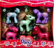 Rainbow Dash's first release re-released in a 5 pack.