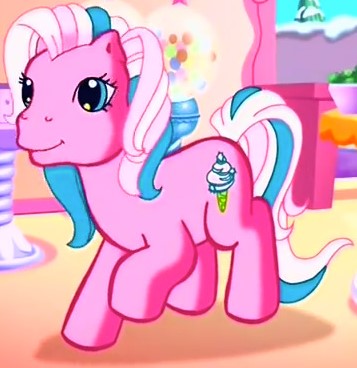 My little pony sales cotton candy