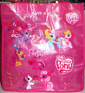 Pinkie Pie and friends on a birthday bag during the G3.5 era of the Core 7.