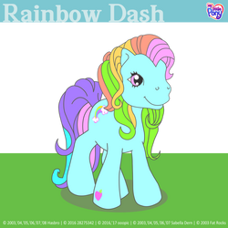 My Little Pony Rainbow Dash Baby G3 Hasbro So Soft Newborn