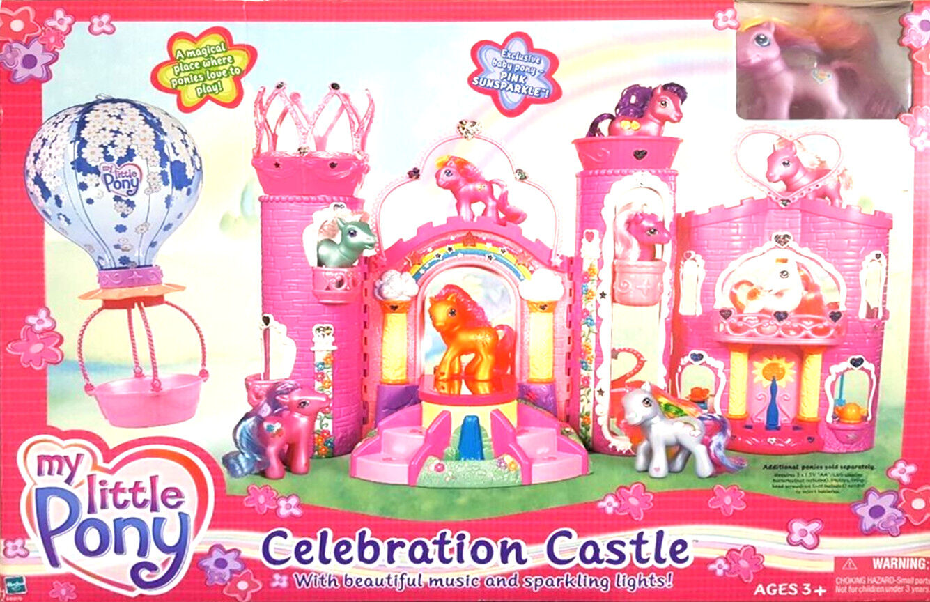 My little hot sale pony celebration castle