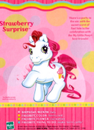 Strawberry Surprise's Backcard Story.