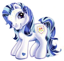 my little pony blue pony