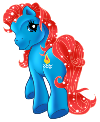 Blue Pony png images