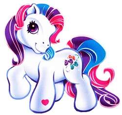 figurine MLP Mon petit poney my little pony 84 hong kong baby glory