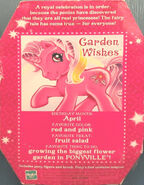 Garden Wishes' Backcard Story.