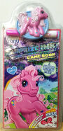 Pinkie Pie on the front of a Surprise Ink Game Book.