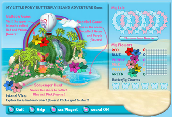 my little pony butterfly island