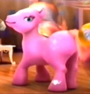 a 3D animated Twinkle Twirl during the opening of the Friendship Ball commercial.