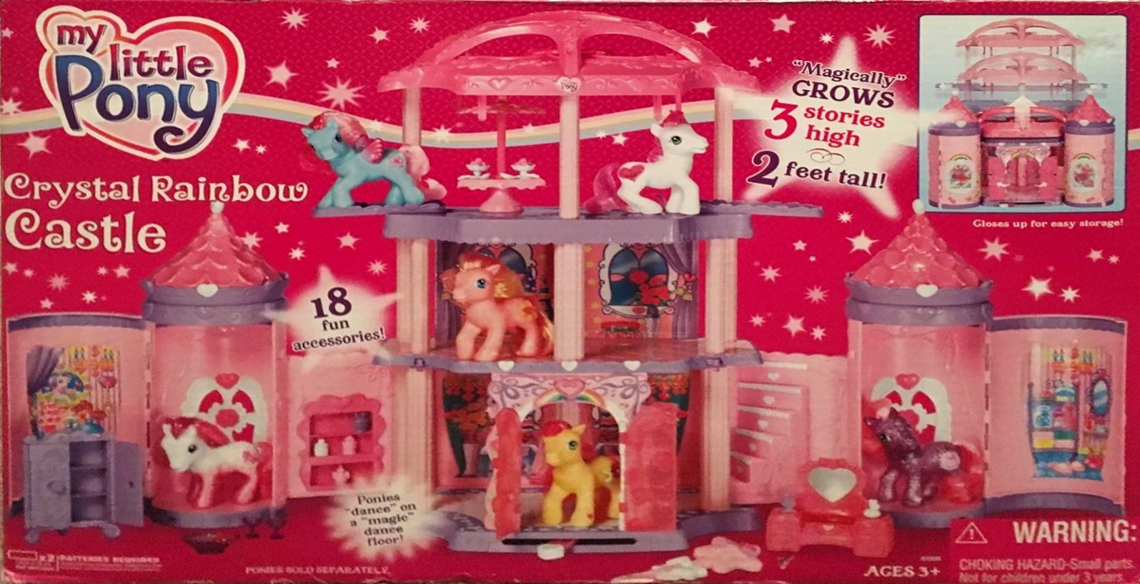 Crystal Rainbow Castle (Playset) My Little Pony G3 Wiki, 40 OFF