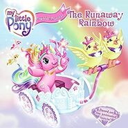 The Runaway Rainbow stickerbook cover.