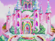 Crystal Rainbow Castle in The Runaway Rainbow.