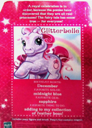 Glitterbelle's Backcard Story.